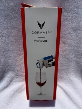 Coravin Model One Wine Preservation System - White with Blue Accents